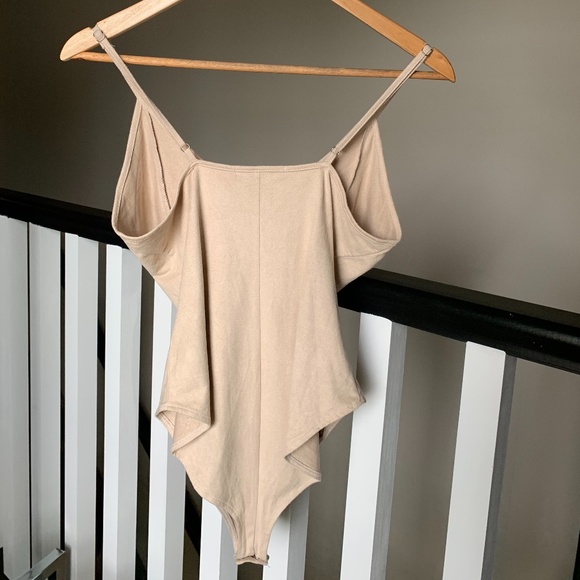 Forever 21 Faux Suede Body Suit - Picture 2 of 2